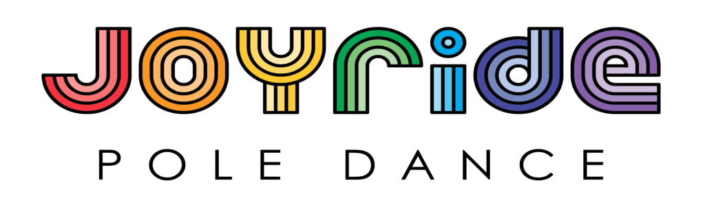Joyride Pole Dance standard logo with minimal spacing